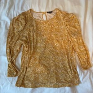 Adrianna Papell long sleeve blouse